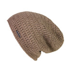 The Beeskie Slouchy Beanie // Tan