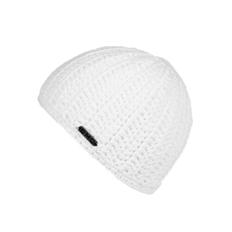 The Mix Up Skull Cap // White