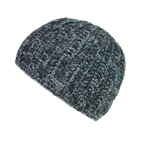 The Mix Up Skull Cap // Charcoal Grey Marl