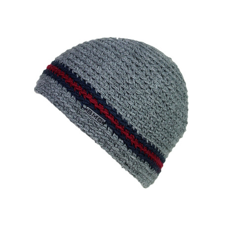 The Original D Skull Cap // Grey + Navy + Port