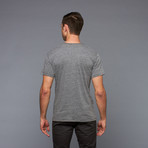 Orlanda Palm Disk V-Neck // Grey (S)