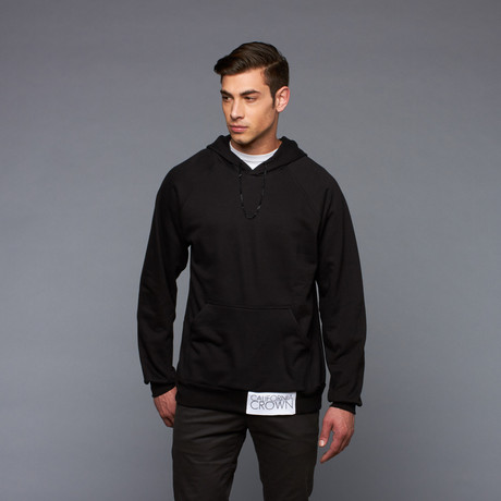 Chain Hoodie // Black (S)