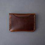 Flap Wallet (Golden Brown)