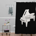 Music Is The Key 2 // Shower Curtain