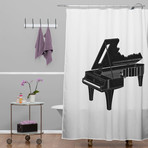 Music Is The Key 1 // Shower Curtain