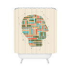 Socially Networked // Shower Curtain