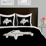 Music Is The Key 2 // Duvet Cover (Twin)