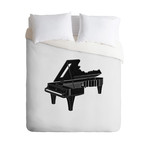 Music Is The Key 1 // Duvet Cover (Twin)