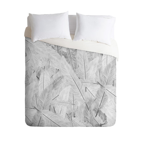 Feathered Light // Duvet Cover (Twin)