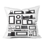 Image Not Found Throw Pillow