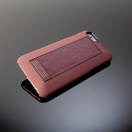 Arch Stand Case // iPhone 6 // Wine Red