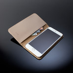 Evouni // Fashion Wallet for iPhones // Denim Green (iPhone 6/6s)