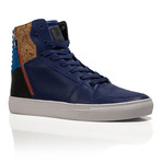 Creative Recreation // Adonis High Top // Blue + Orange  (US: 9.5)