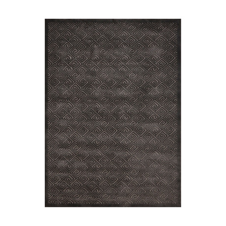 Ultima Collection UL323 // Silver & Grey // 2'6"L x 4'W