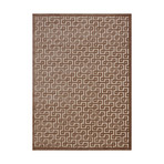 Ultima Collection UL322 // Ivory & Mocha (2'2"L x 3'9"W)