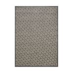 Ultima Collection UL322 // Ivory & Green (2'6"L x 4'W)