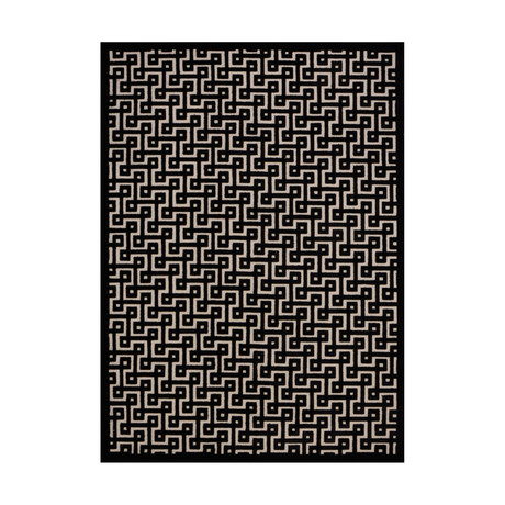 Ultima Collection UL322 // Ivory & Black (2'2"L x 3'9"W)