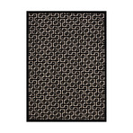 Ultima Collection UL322 // Ivory & Black (2'2"L x 3'9"W)