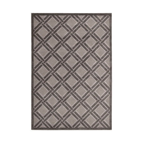 Graphic Illusions Collection GIL21 // Grey (2'3"L x 8'W)