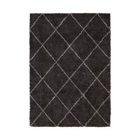 Brisbane Collection BRI03 // Charcoal // 5'L x 7'W