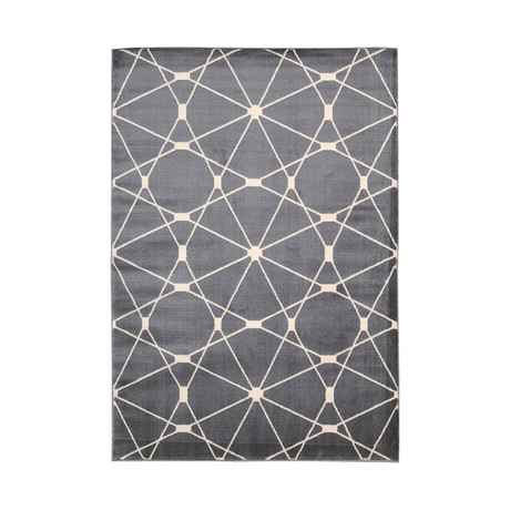 Nova Collection NO102 // Grey // 7'10"L x 10'6"W