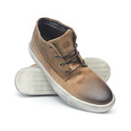 Beat Sneaker // Beige + Brown (US: 8)