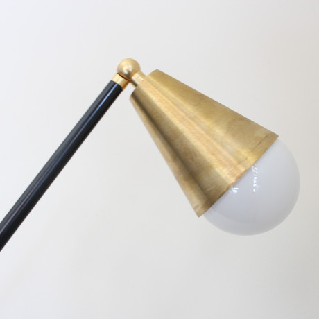 Floor Lamp with Cone