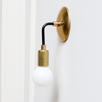 Raw Wall Sconce with Cup