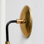 Raw Wall Sconce with Cup