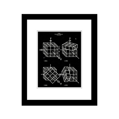 Rubik's Cube (Framed)