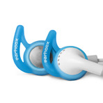 Earhoox for Earbuds // Black + White + Blue