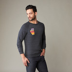 Guatemala Crewneck Pullover // Charcoal (L)