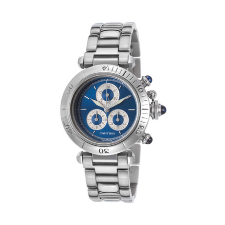 Cartier Pasha Chronograph // W31008H2-PO