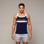 Thames Tank // Navy (XS)