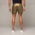 Linen Holler Short // Dark Gold (28)