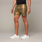 Linen Holler Short // Dark Gold (28)