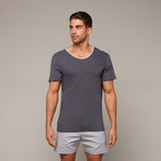 Rib Theorem Tee // Dark Grey (XS)