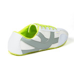 CMUK Shoes // Docklands Sneaker // Grey + Lime (Euro: 42)