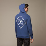 Pure Juice Triblend Hoodie // Insignia Blue (M)