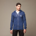 Pure Juice Triblend Hoodie // Insignia Blue (M)