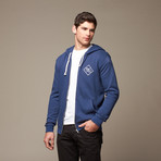 Pure Juice Triblend Hoodie // Insignia Blue (M)