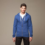 Big Bolt Zip Hoodie // Estate Blue (2XL)