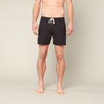 Plain Crane Boardshort // Black (36WX32L)