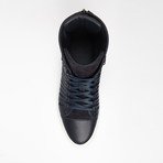 Radial Leather High-Top // Midnight (Euro: 41)