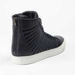 Radial Leather High-Top // Midnight (Euro: 42)