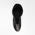 Sentient Leather High-Top // Black (Euro: 44)