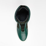 Sentient Leather High-Top // Green (Euro: 43)