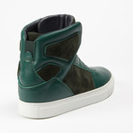 Sentient Leather High-Top // Green (Euro: 41)