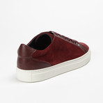 Cipher // Alpha Leather Low-Top // Claret  (Euro: 41)