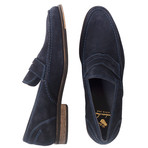 Brittania Suede Loafer // Navy (UK: 12)